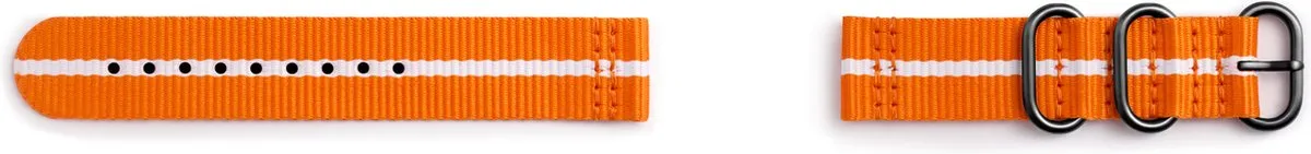 Samsung Nylon Bandje Gear Sport - Oranje