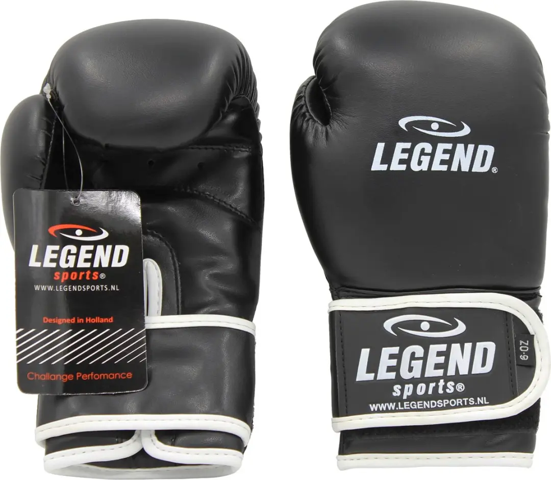 Legend Sports Bokshandschoenen Junior Zwart Maat 4oz