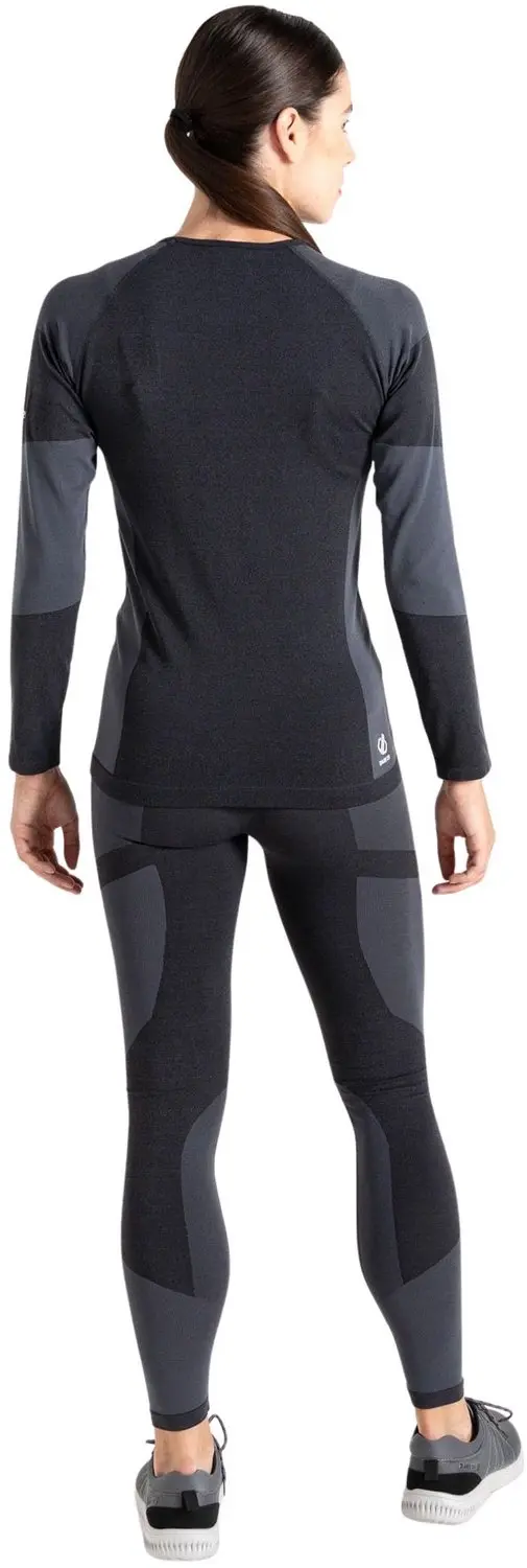 Dare 2b In The Zone III Thermoset Dames Set - Zwart/Donkergrijs - L - afbeelding 6 van 6