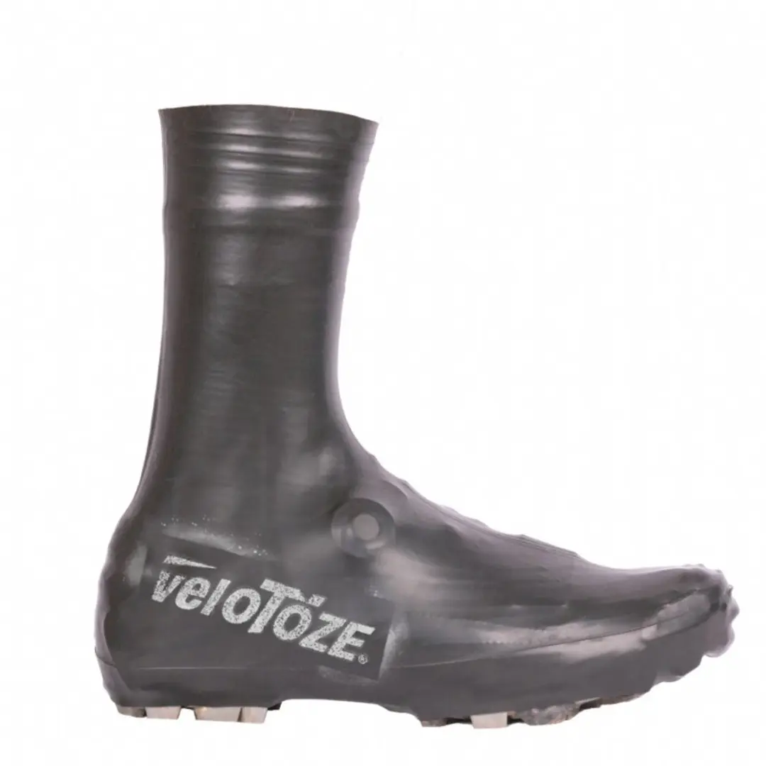 Velotoze Overschoenen Mountainbike Rubber Zwart Maat S