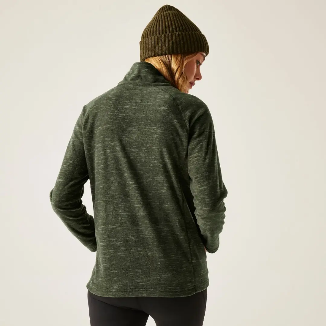 Regatta Mayse Fleece met Rits voor Dames - afbeelding 2 van 6