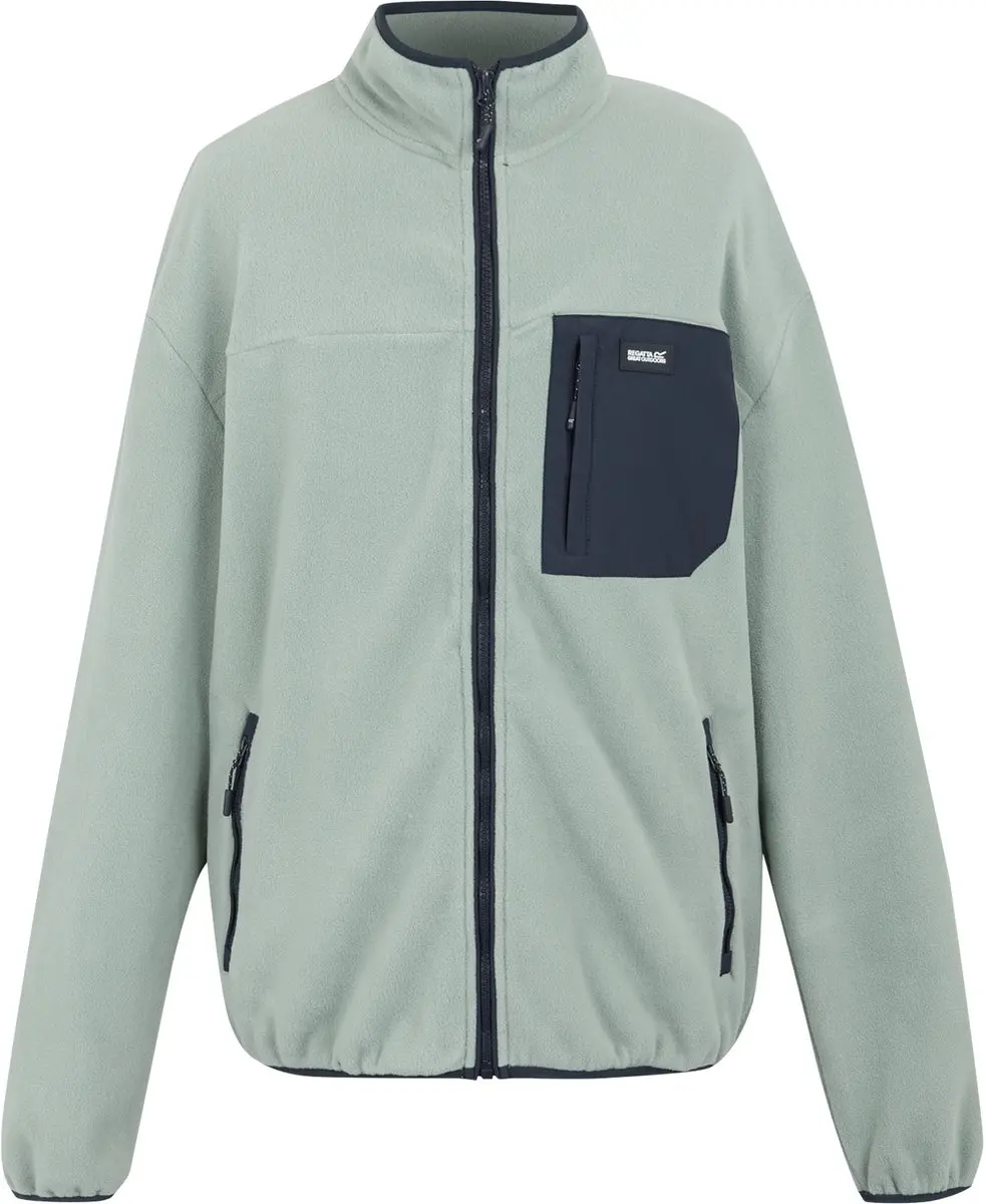 Regatta Frankie Heren Fleece met Rits - Grijs - afbeelding 4 van 6