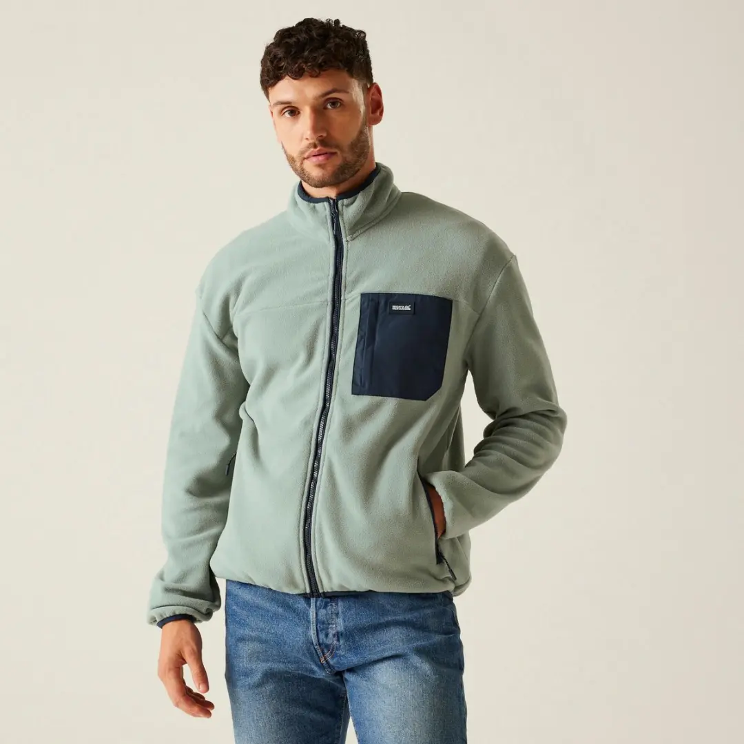 Fleece Heren Volledige Rits Frankie