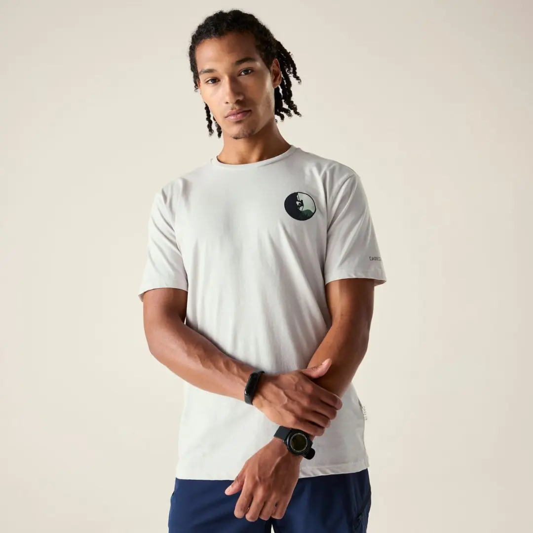 Dare2B Movement III T-shirt met korte mouwen en grafische print voor heren