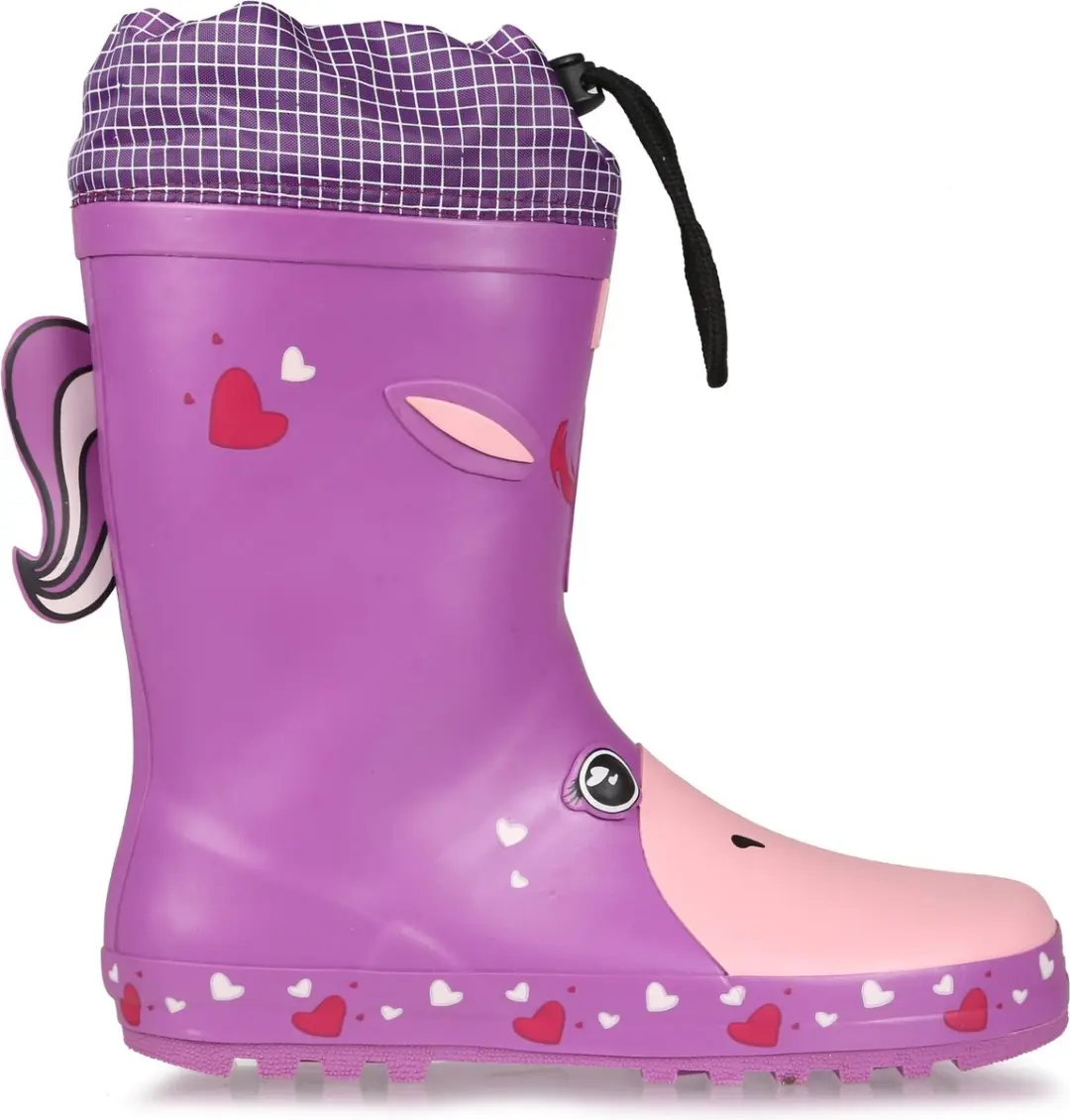 Regatta Mudplay Kinderregenlaarzen - Eenhoorn/Orchidee - afbeelding 5 van 6