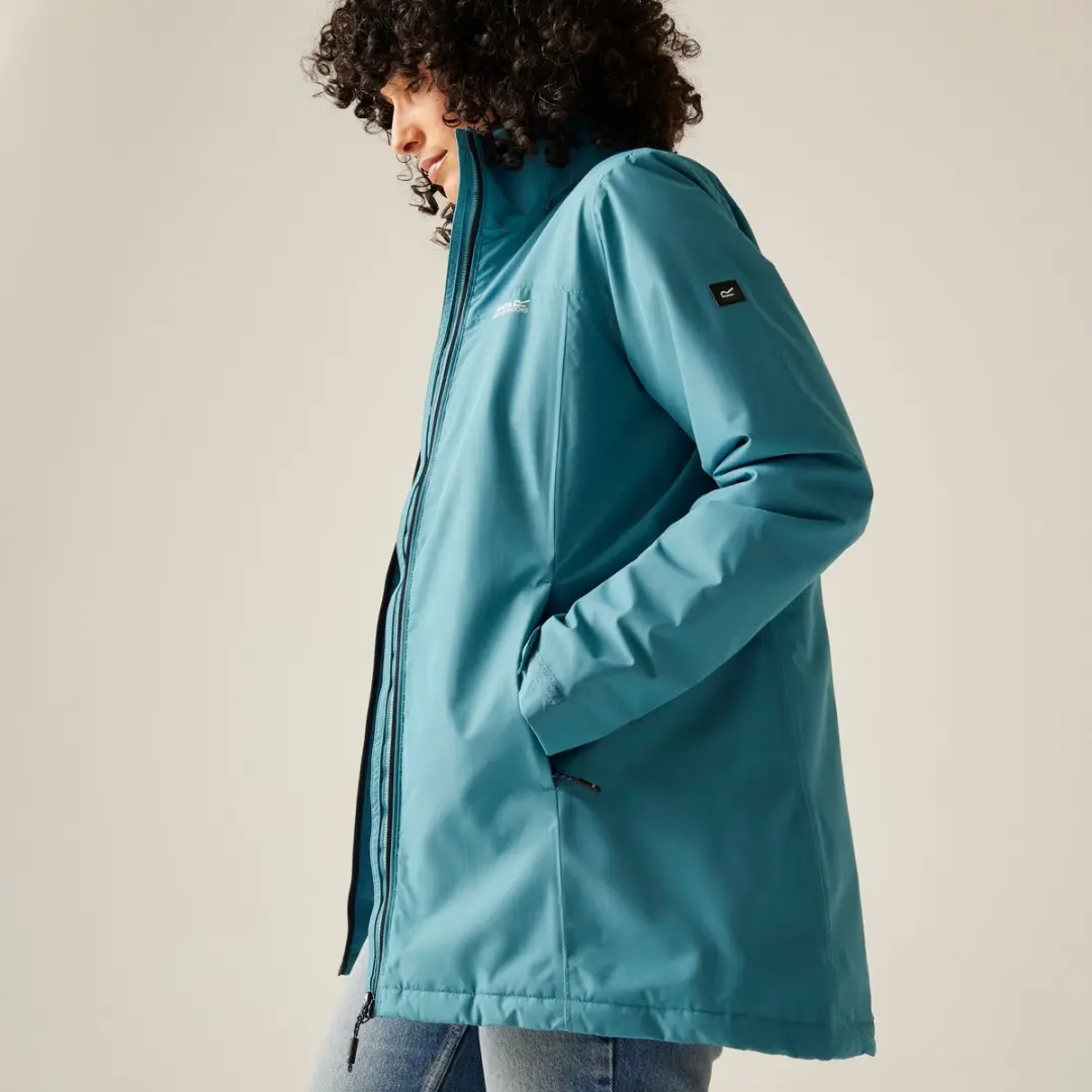 Regatta Tamlin Waterdichte Damesjas - Blauw - afbeelding 5 van 6
