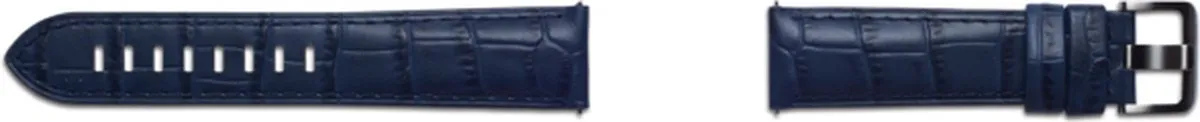 Samsung Braloba Leather Strap Urban Lux - 22mm - Blauw