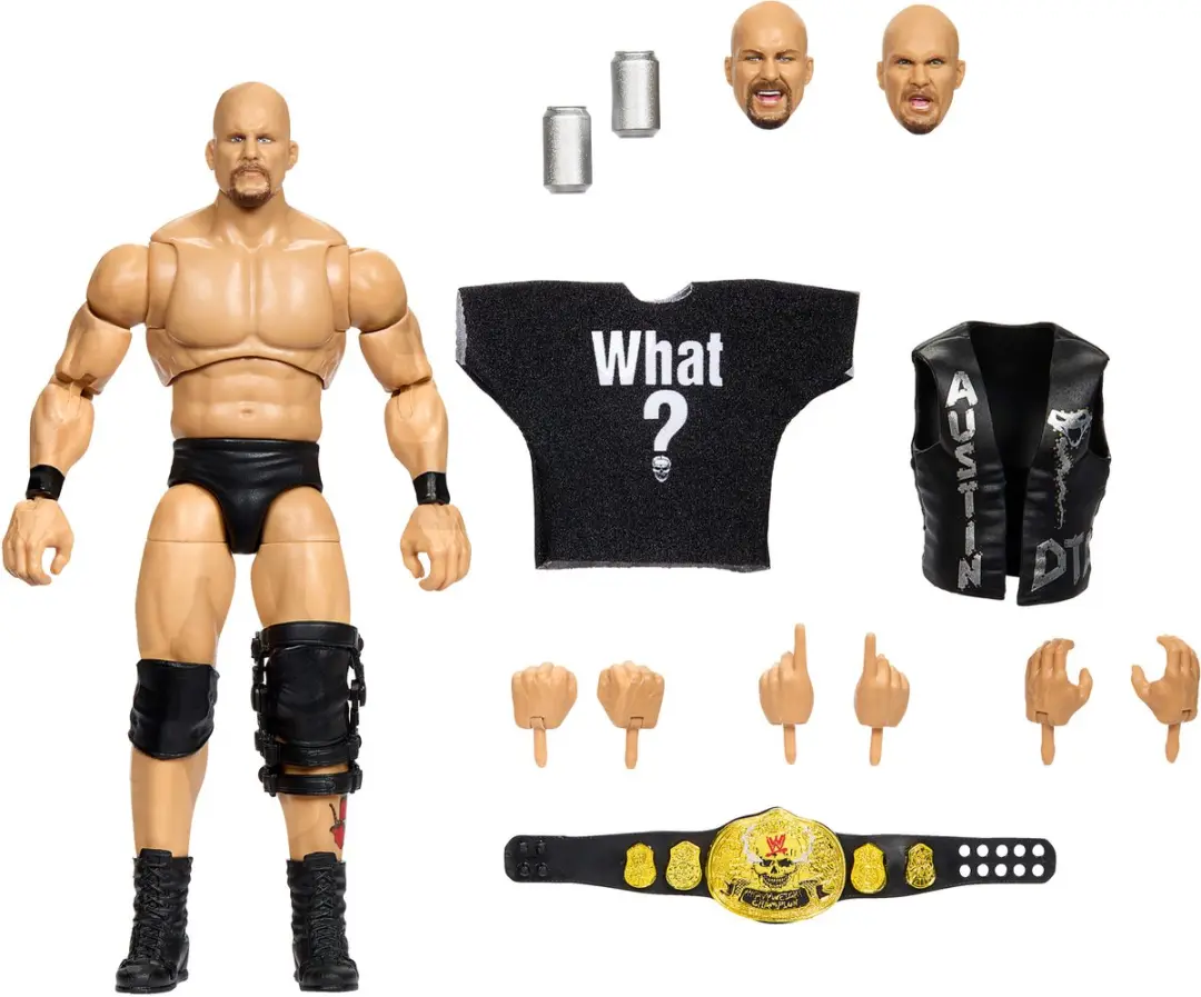WWE 6 INCH ULTIMATE EDITION STONE COLD STEVE AUSTIN