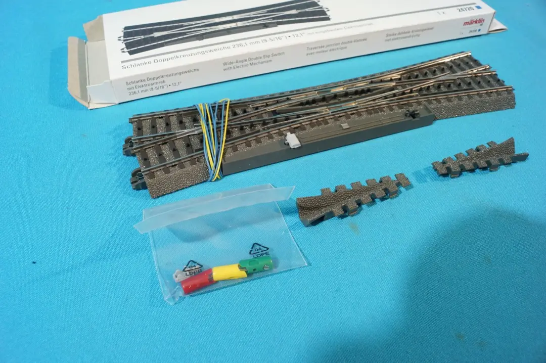 Märklin 24720 dubbel kruising 236,1 mm electrisch