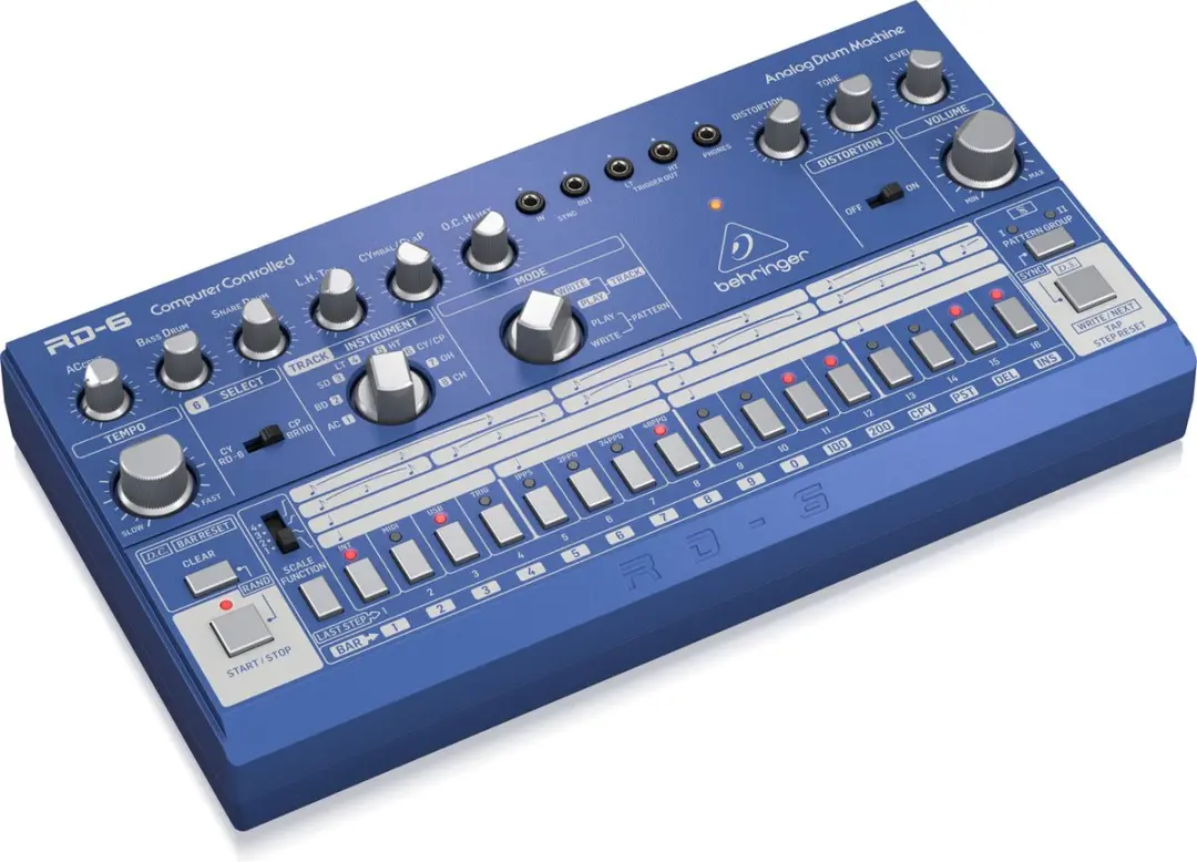 Behringer RD-6-BU Rhythm Designer Drumcomputer - afbeelding 4 van 6