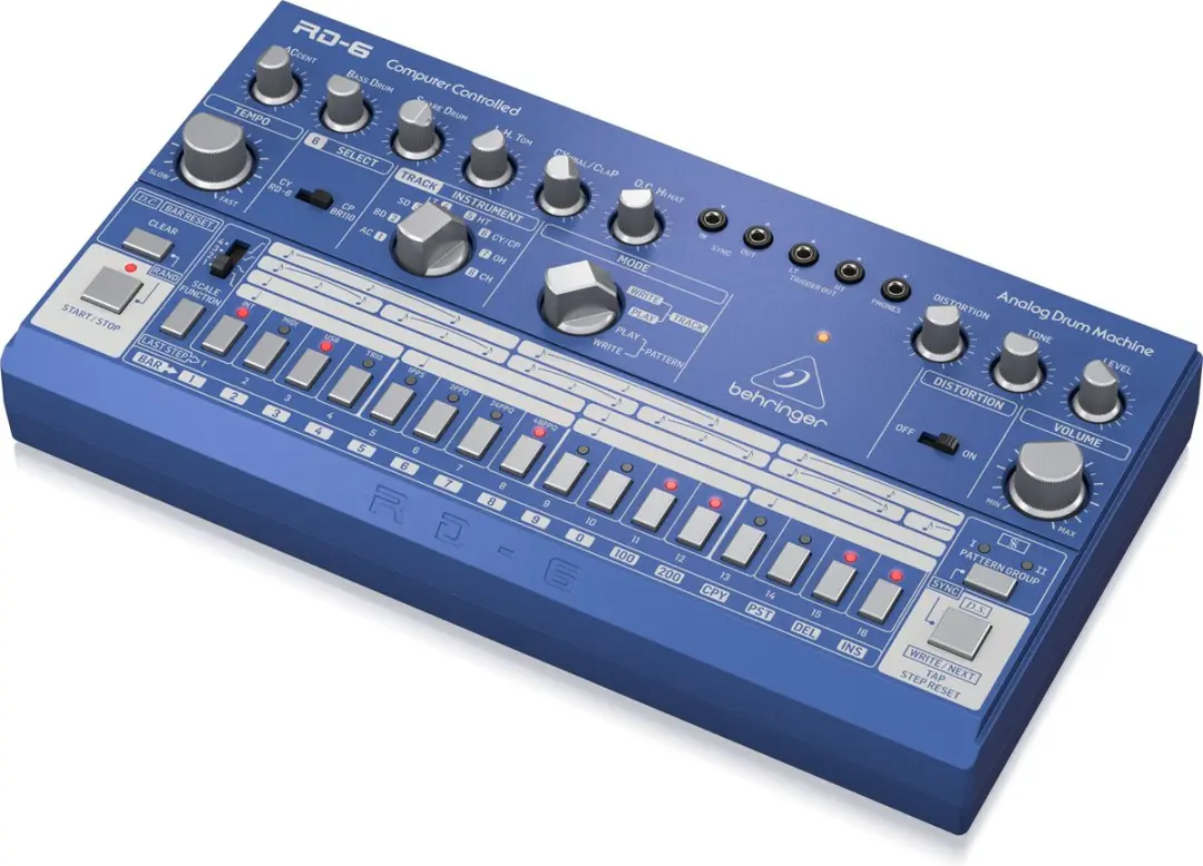 Behringer RD-6-BU Rhythm Designer Drumcomputer