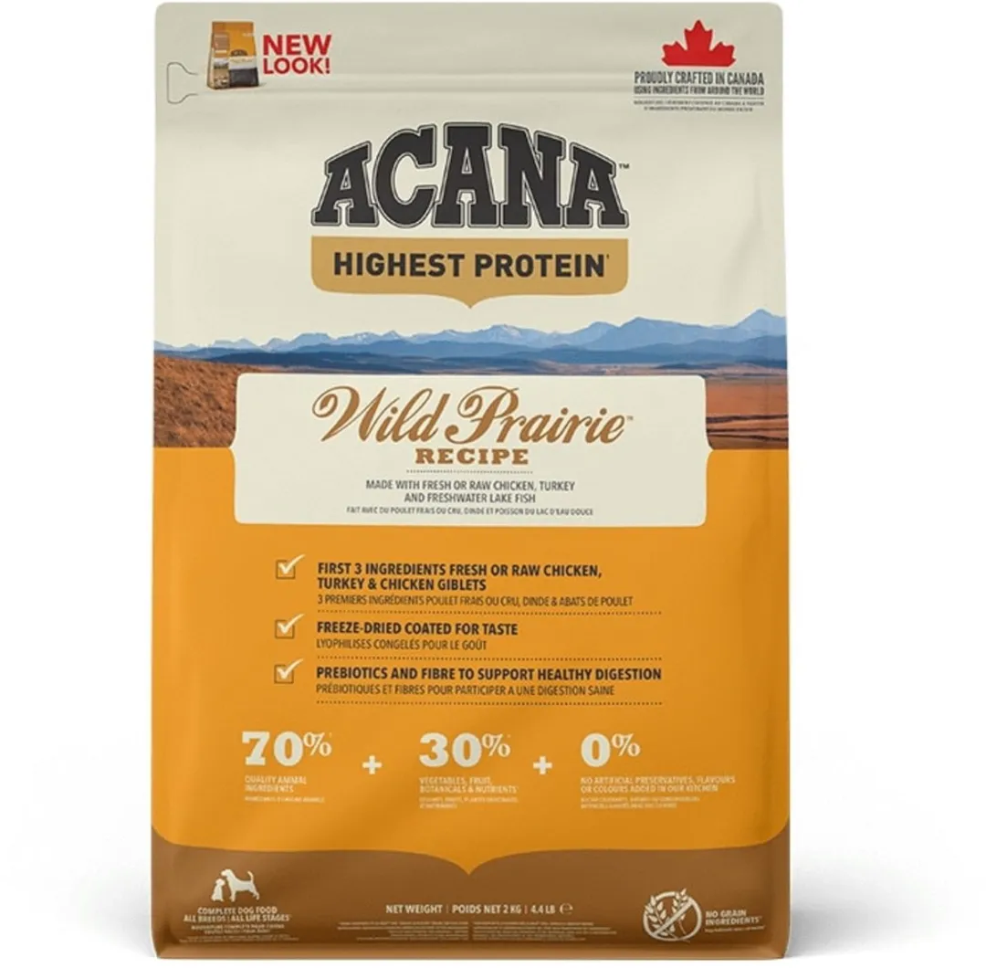 Acana Regionals Wild Prairie Dog Kip&Vis&Ei - Hondenvoer - 2 kg