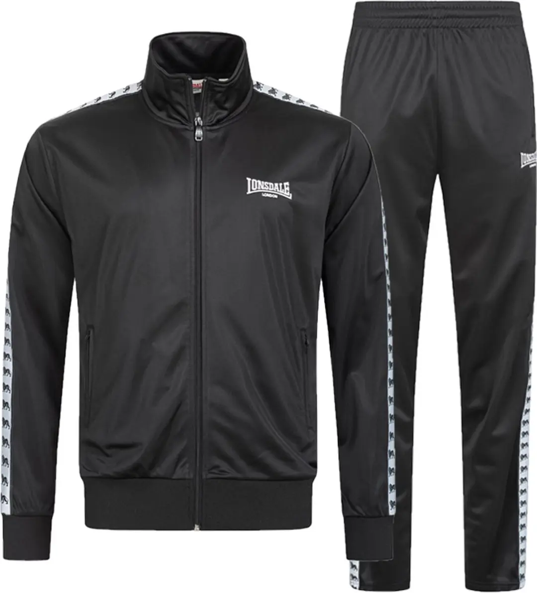 Lonsdale Trainingspak Wyberton Zwart