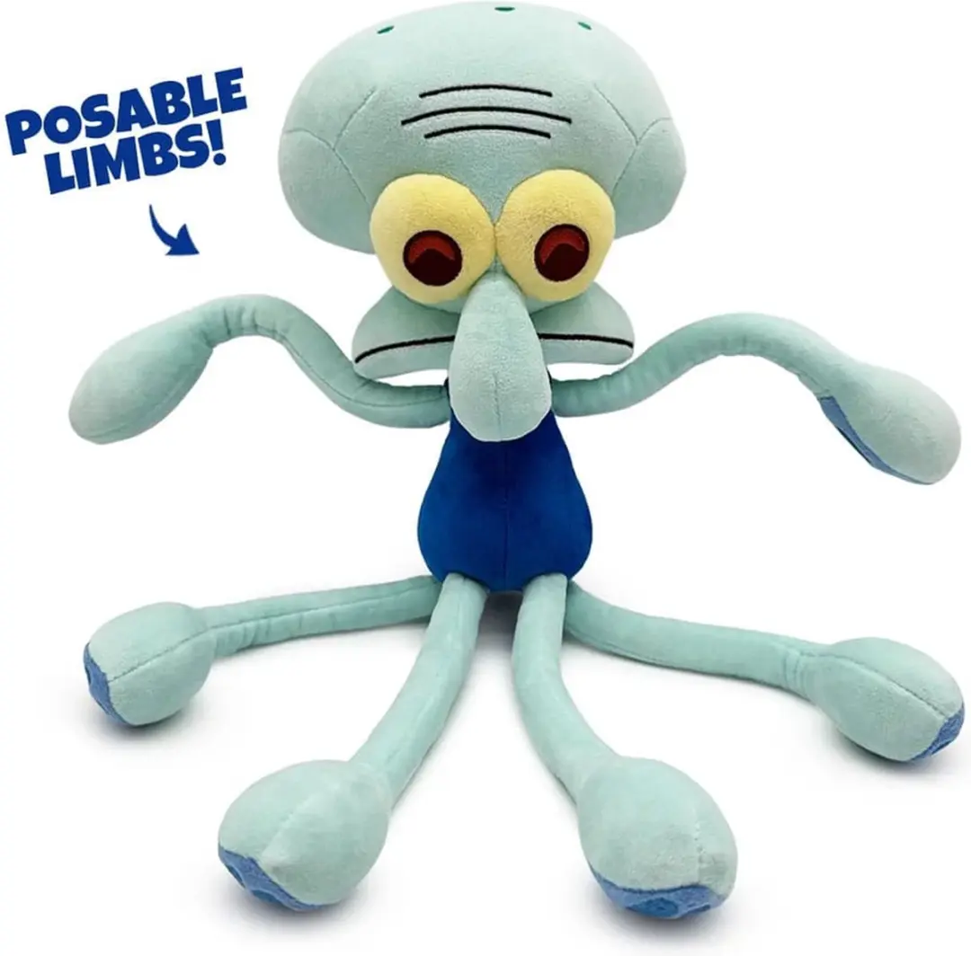 Youtooz SpongeBob Squidward Interpretive Dance Knuffel 22cm - afbeelding 2 van 4