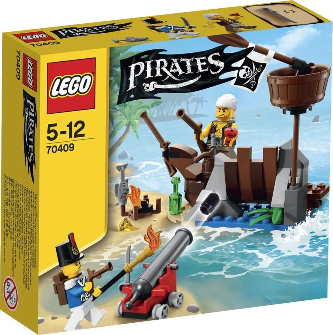 LEGO Pirates Schipbreuk Verdediging 70409