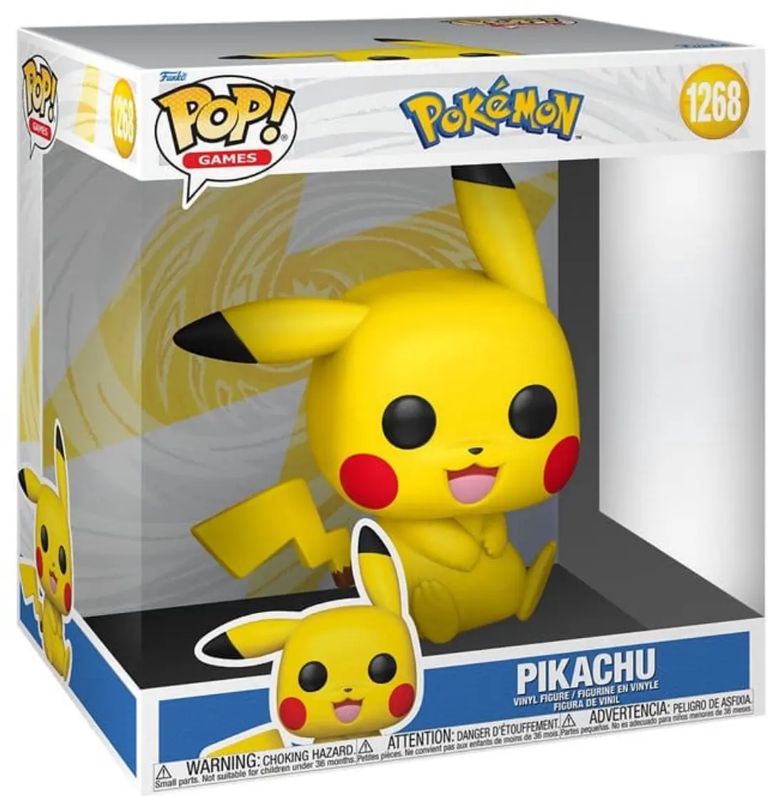 Funko POP! Jumbo Pokémon Pikachu Vinyl Figuur - 25cm - afbeelding 2 van 2