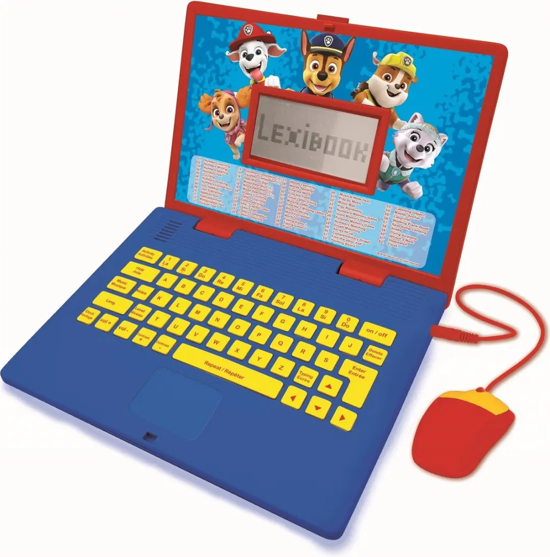 Ordinateur portable éducatif bilingue La Pat Patrouille (FR/EN)