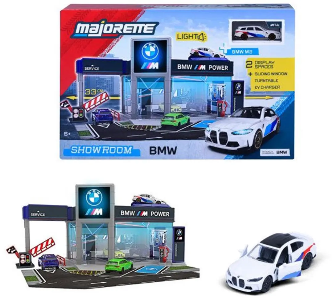 Majorette BMW Showroom Speelset