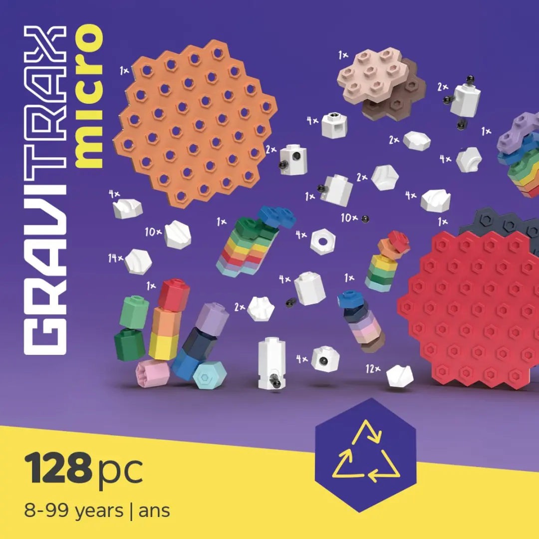 Ravensburger GraviTrax micro Rainbow - 128 Onderdelen - afbeelding 4 van 5