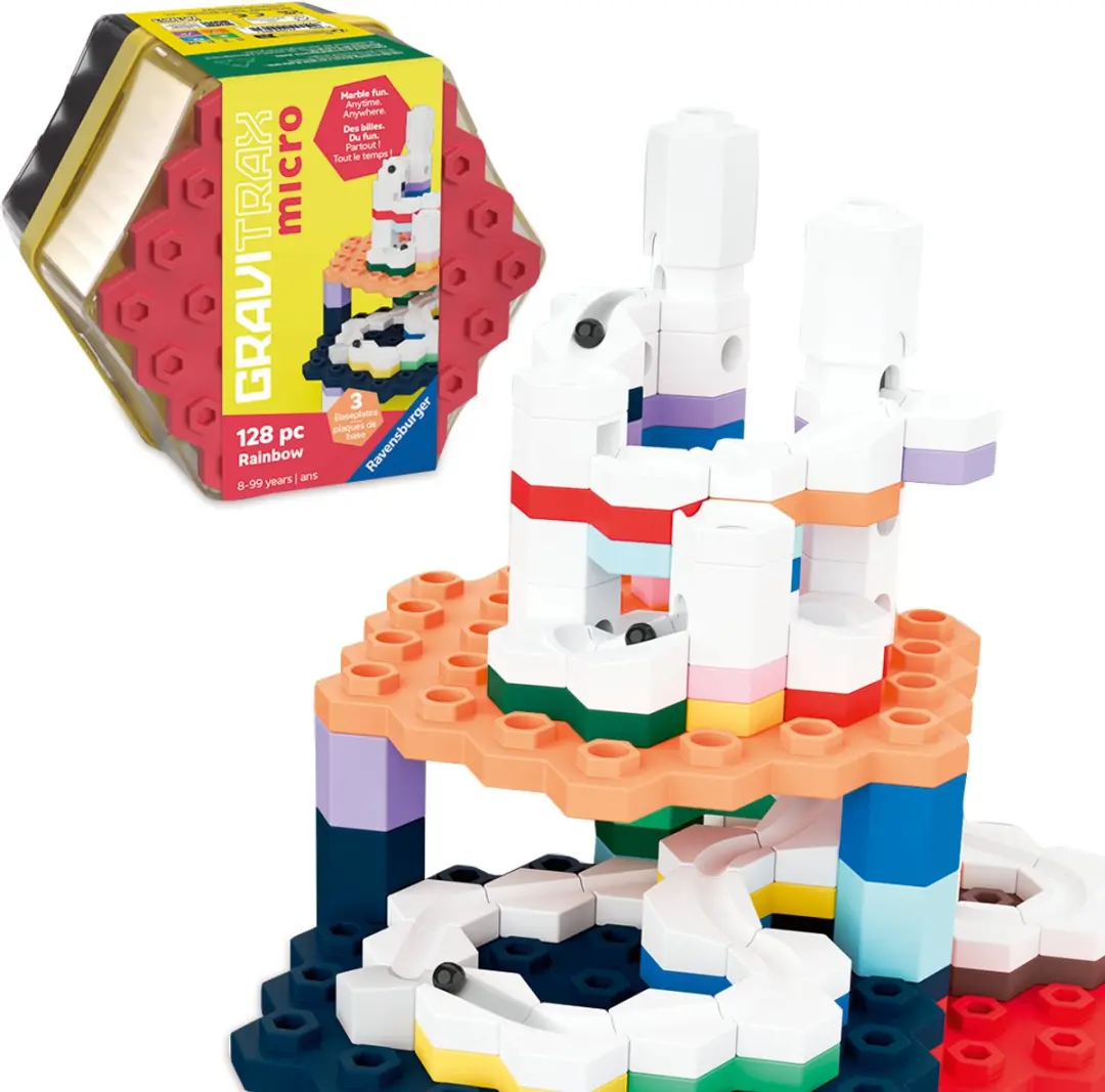 Ravensburger GraviTrax micro Rainbow - 128 Onderdelen - afbeelding 2 van 5