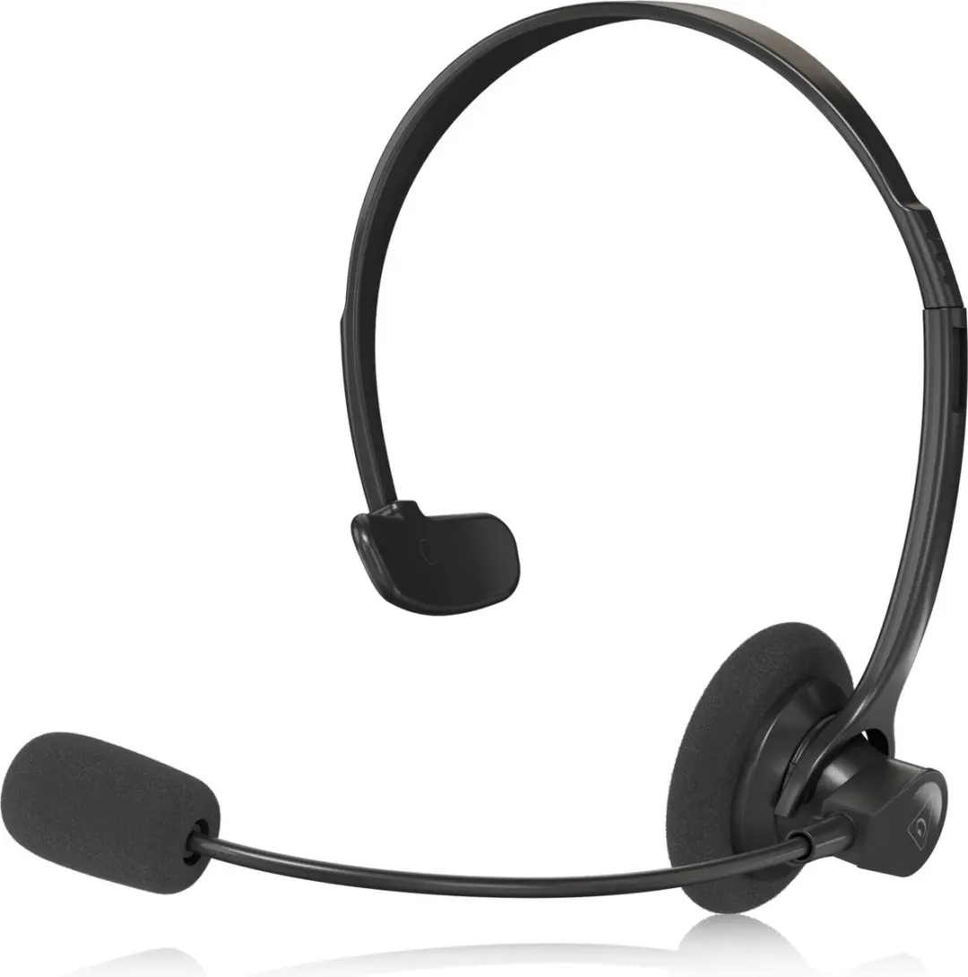 Behringer HS10 Koptelefoon met microfoon - Zwart - afbeelding 2 van 4