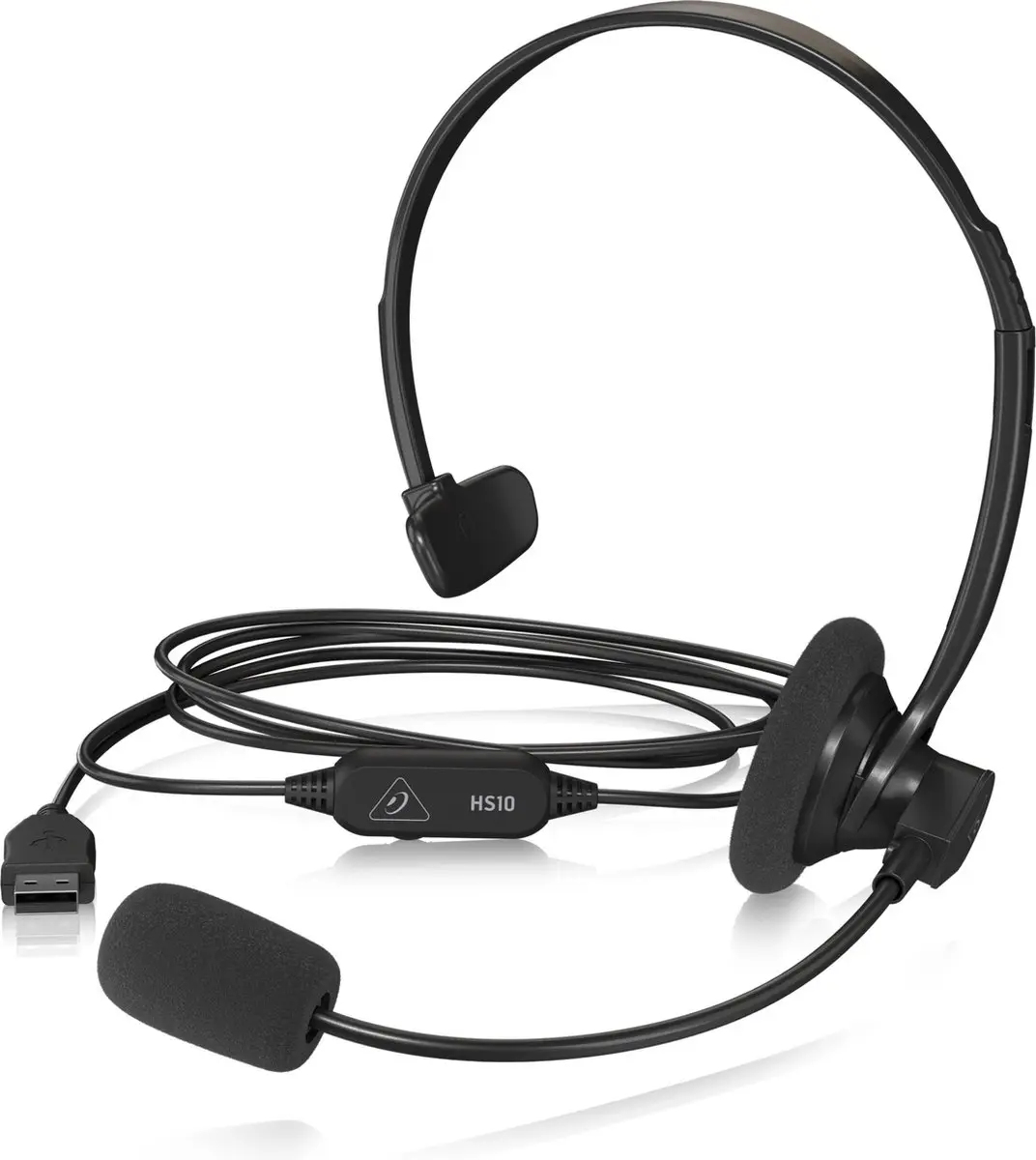 Behringer HS10 Koptelefoon met microfoon - Zwart - afbeelding 3 van 4