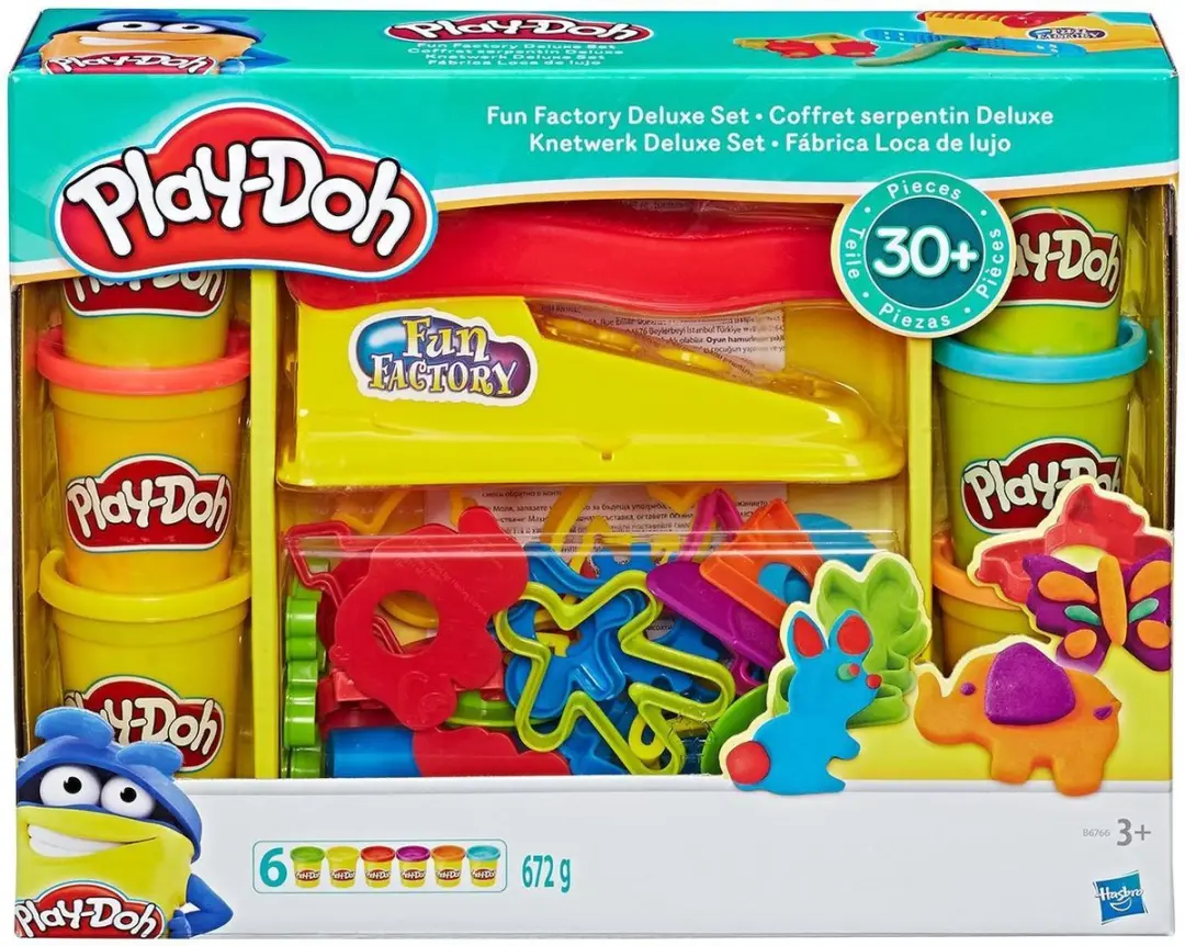 Play-Doh Fun Factory Deluxe Set 30-delig