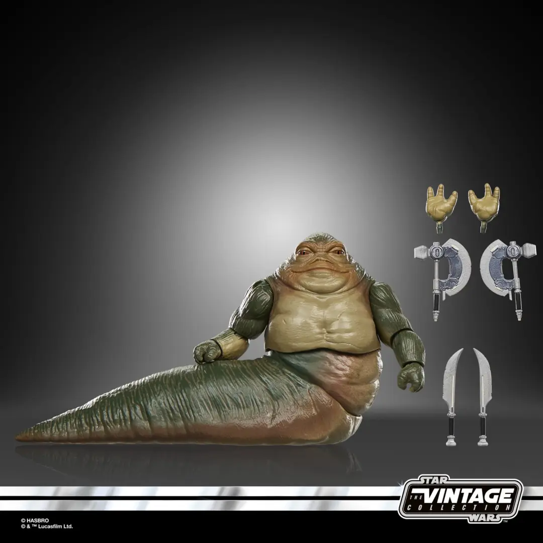 Hasbro Star Wars Vintage Collection Rotta the Hutt Actiefiguur 10cm - afbeelding 6 van 6