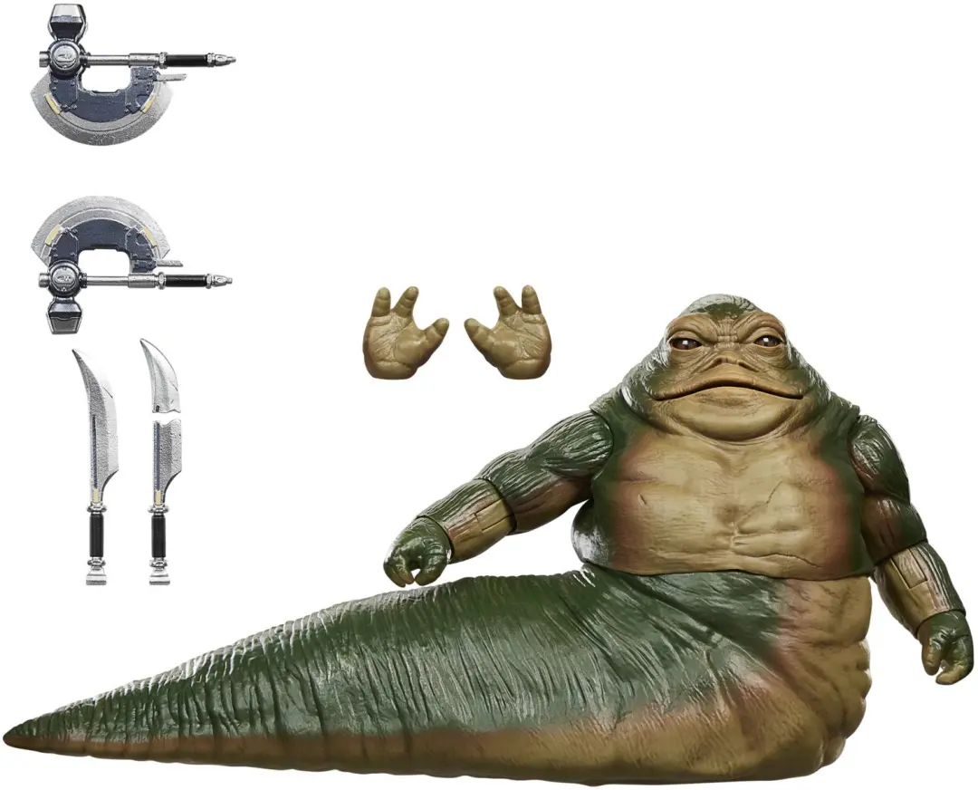 Hasbro Star Wars The Black Series Rotta the Hutt Actiefiguur - afbeelding 4 van 6