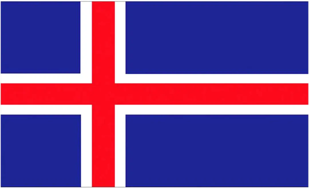 VLAG IJsland 90 x 150 cm