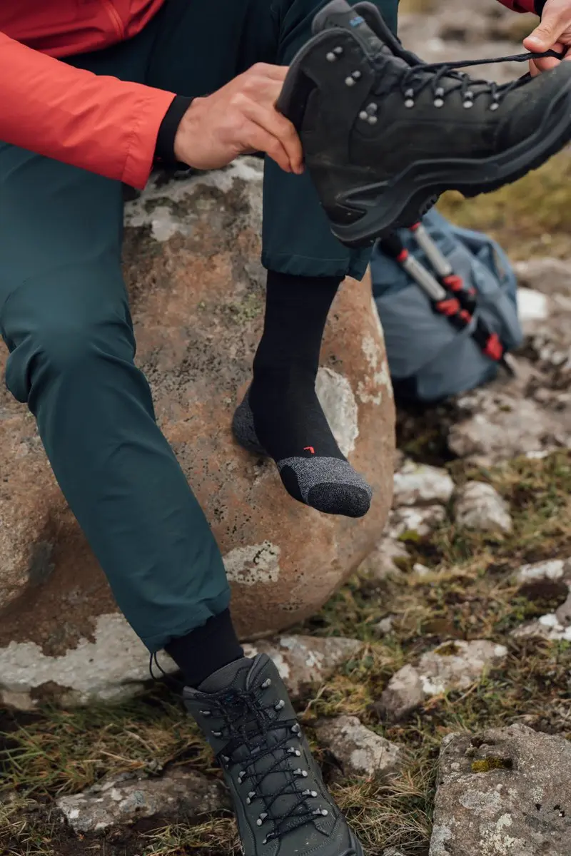 Falke TK2 Explore Wandelsokken - Zwart - Maat 49-50 - afbeelding 6 van 6