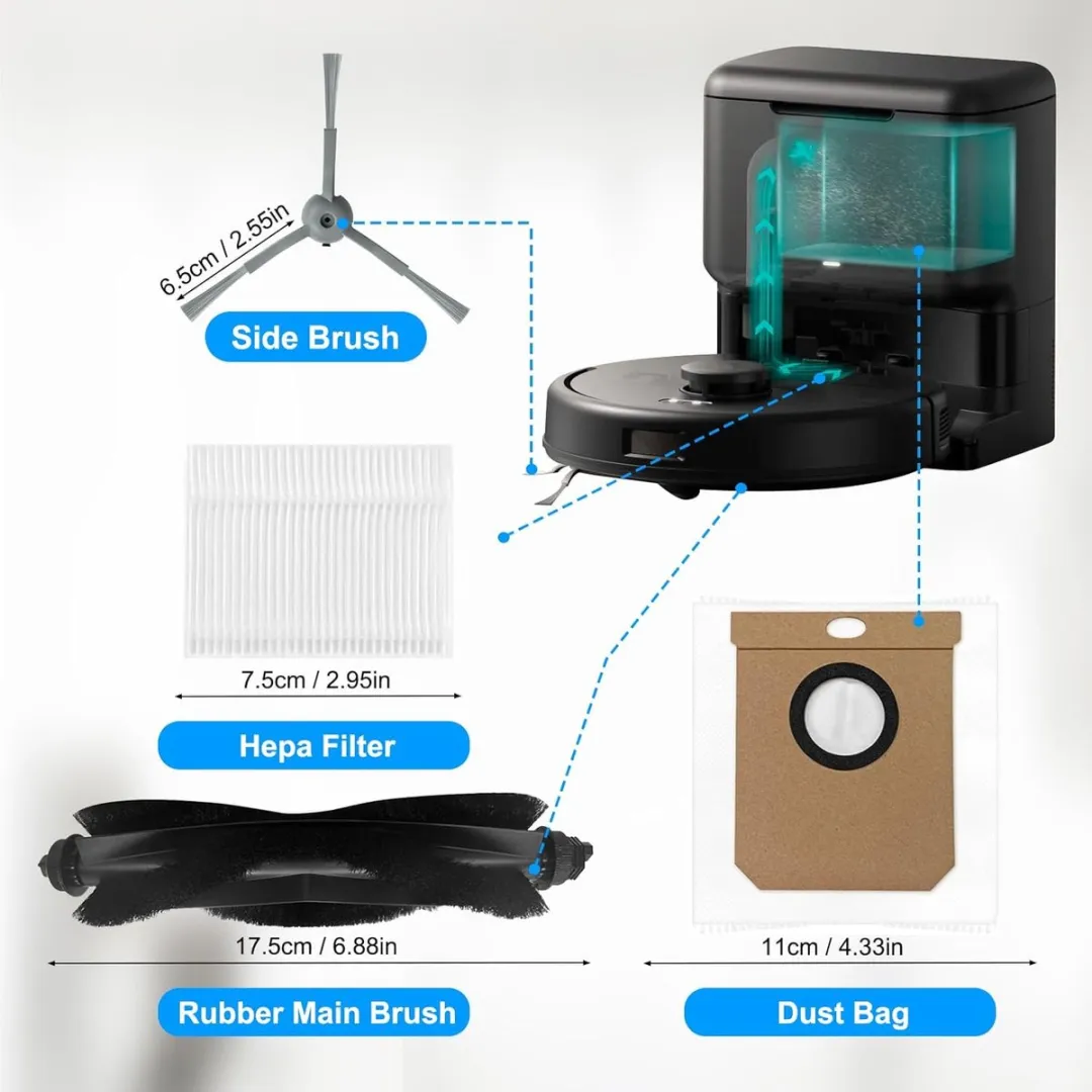 Eufy Accessoireset Robotstofzuiger L50/L60 - 13 Stuks