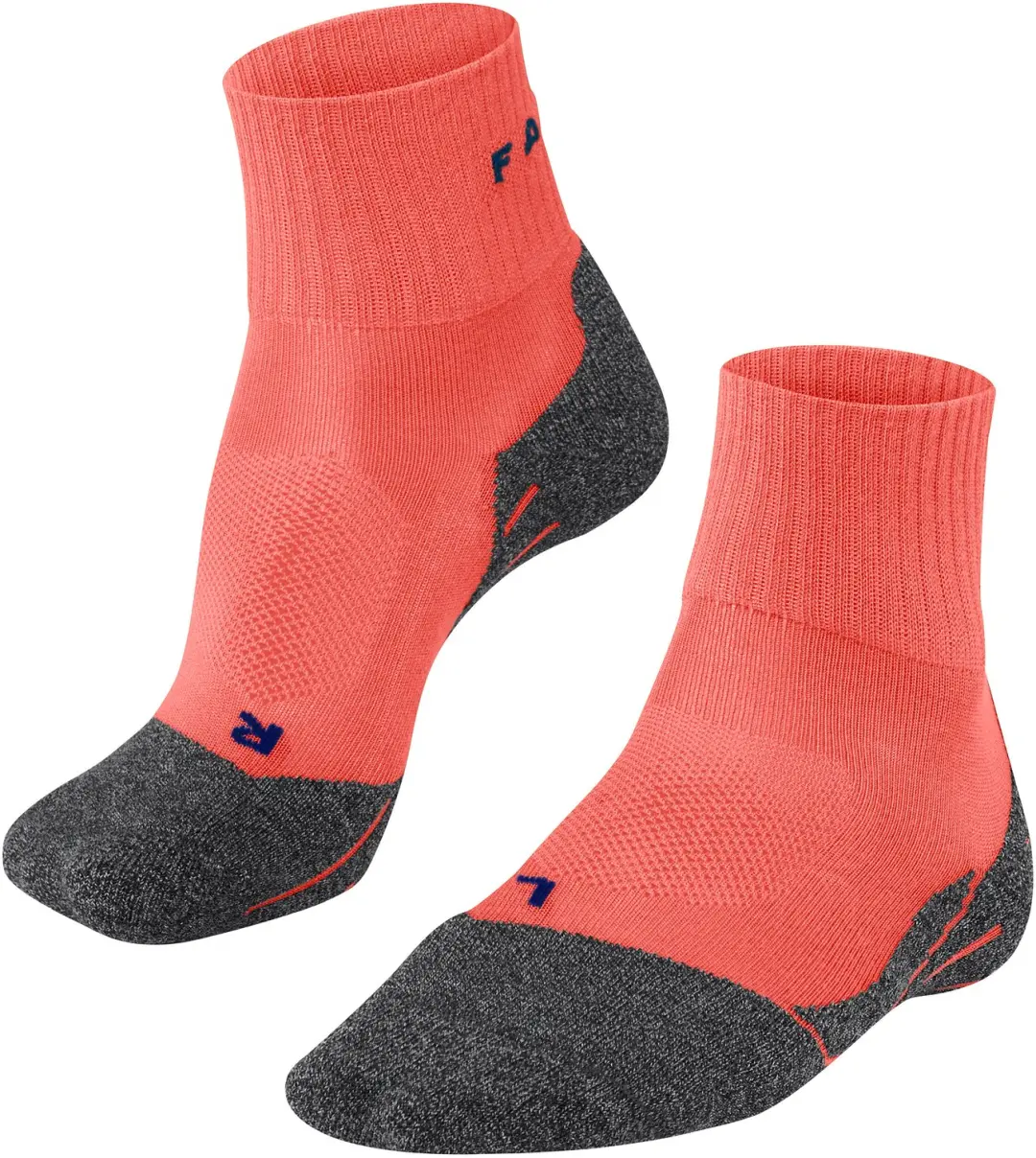Falke TK2 Korte Wandelsokken Dames - Oranje - afbeelding 5 van 6