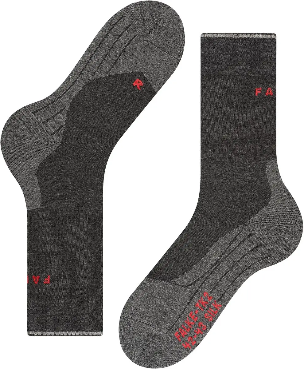 FALKE TK2 Explore Wool Silk Wandelsokken - 42-43 - afbeelding 6 van 6