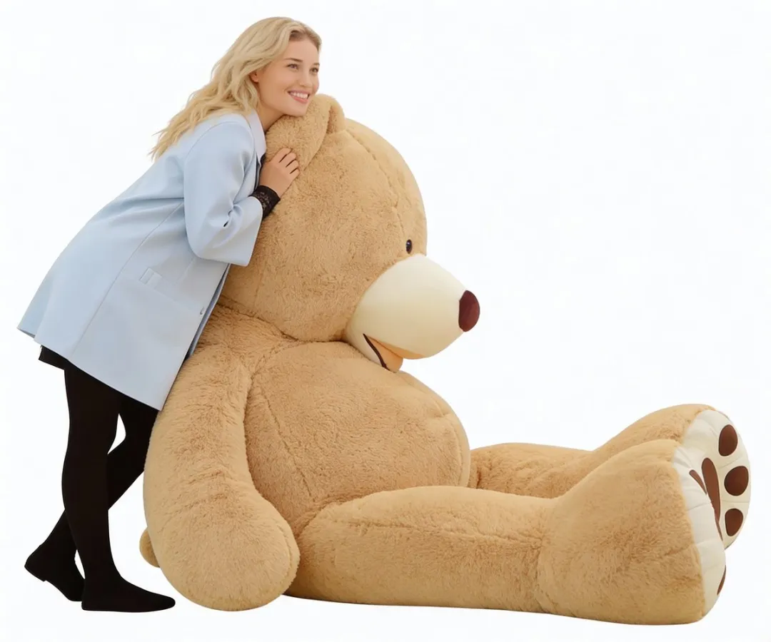 RedParrot Teddybeer 260cm - Knuffel - Zelf opvullen
