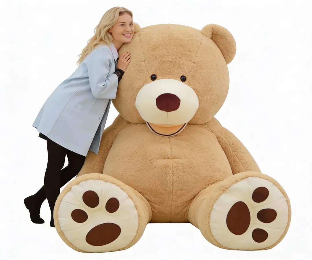 RedParrot Teddybeer 260cm - Knuffel - Zelf opvullen