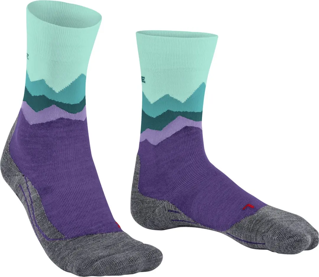 Falke TK2 Explore Damessokken - Paars - 39-40 - afbeelding 6 van 6