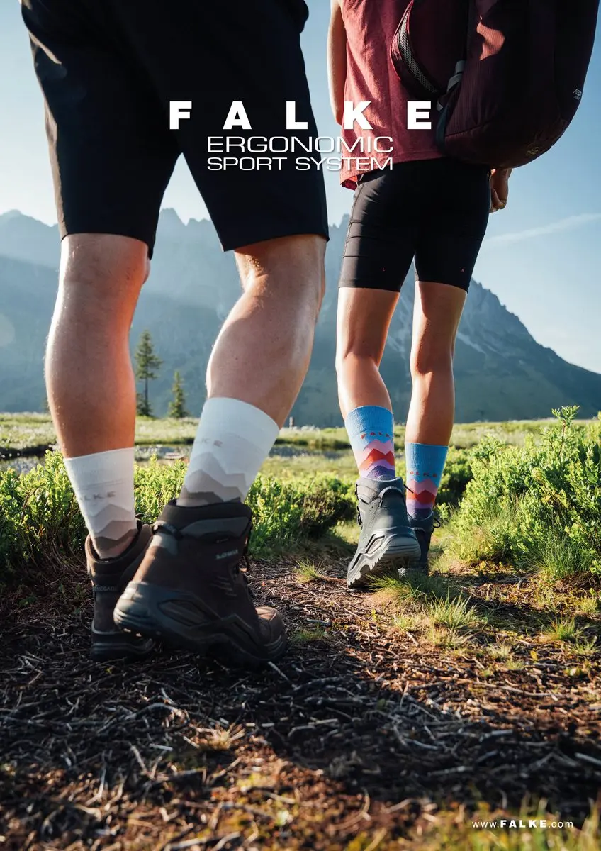 Falke TK2 Explore Damessokken - Paars - 39-40 - afbeelding 3 van 6