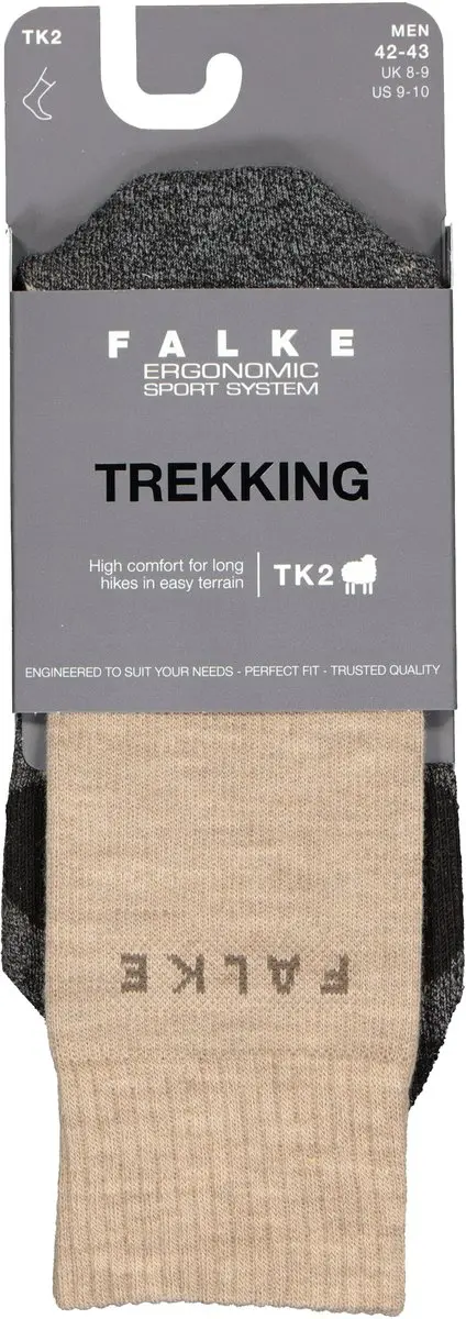 FALKE TK2 Wandelsokken Anti-Blaren - Beige - 39-41 - afbeelding 4 van 6