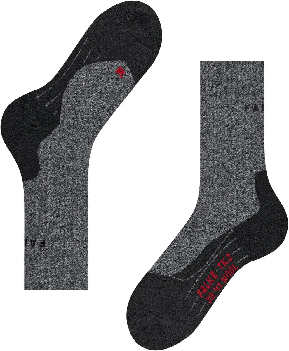 Falke TK2 Wool Wandelsokken - Maat 44-45 - afbeelding 6 van 6