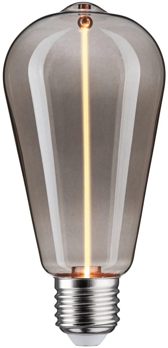 Paulmann Floating Shine LED-kolf E27 2,8W 90lm 1800K Rookglas