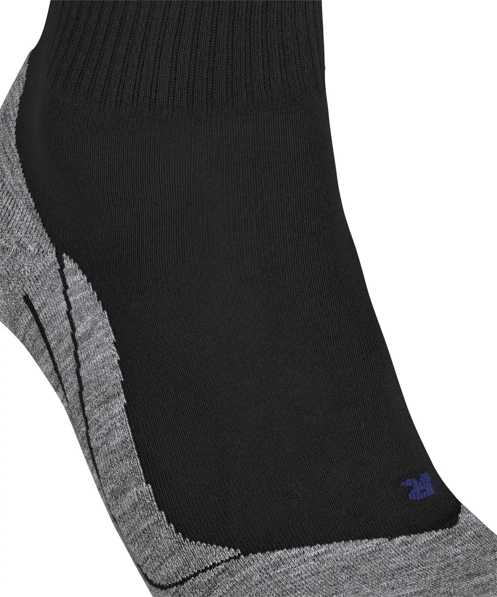 FALKE TK5 Cool Short anti-blaar dun lyocell functioneel materiaal wandelsokken heren zwart - maat 44-45 - afbeelding 4 van 6
