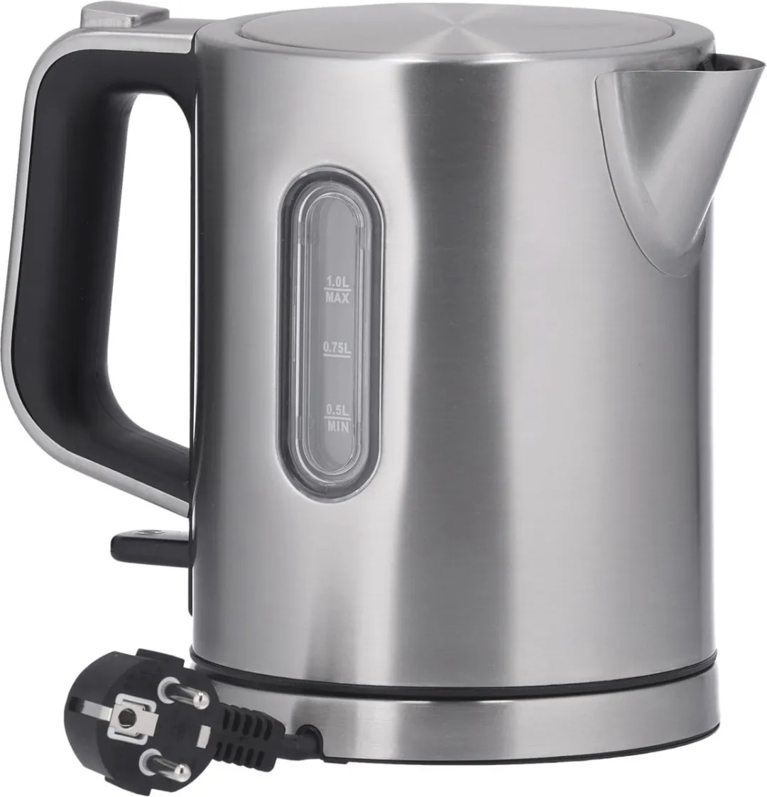 Severin WK 3415 Waterkoker 1L - 2400W - RVS - Grijs