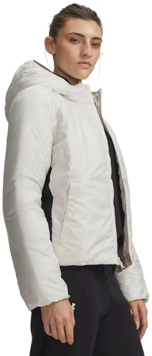 Under Armour Venture Hybrid Jas Beige L Vrouw