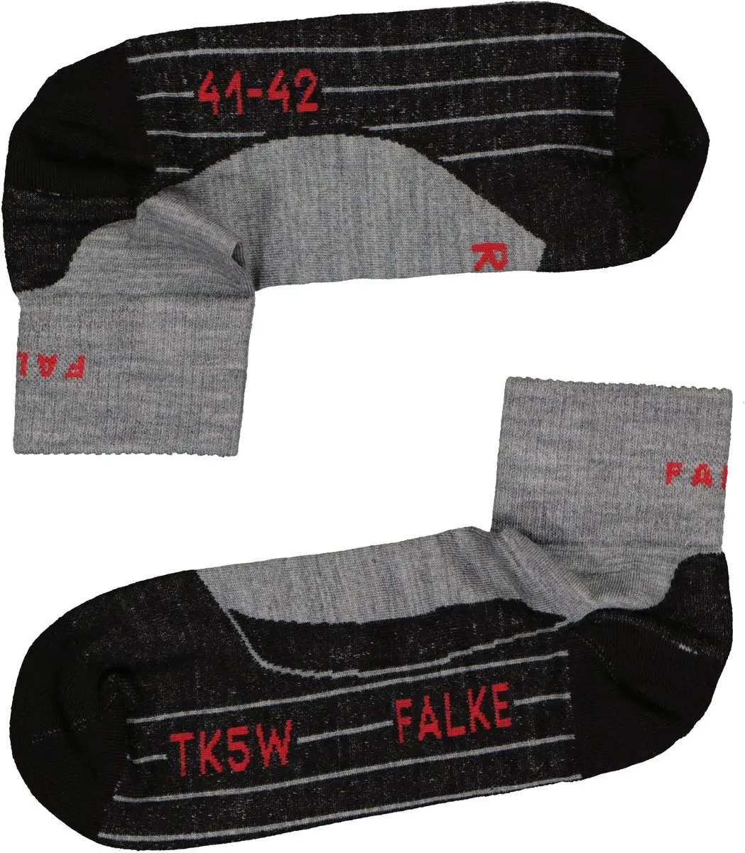 FALKE TK5 Short Wandelsokken Dames - Grijs - 35-36 - afbeelding 2 van 6