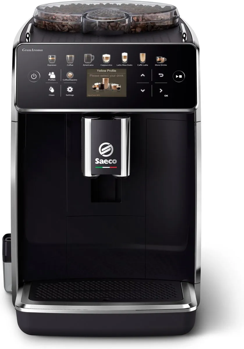 Saeco GranAroma SM6580/00 Koffiezetapparaat - 16 Programma's - Zwart - afbeelding 6 van 6