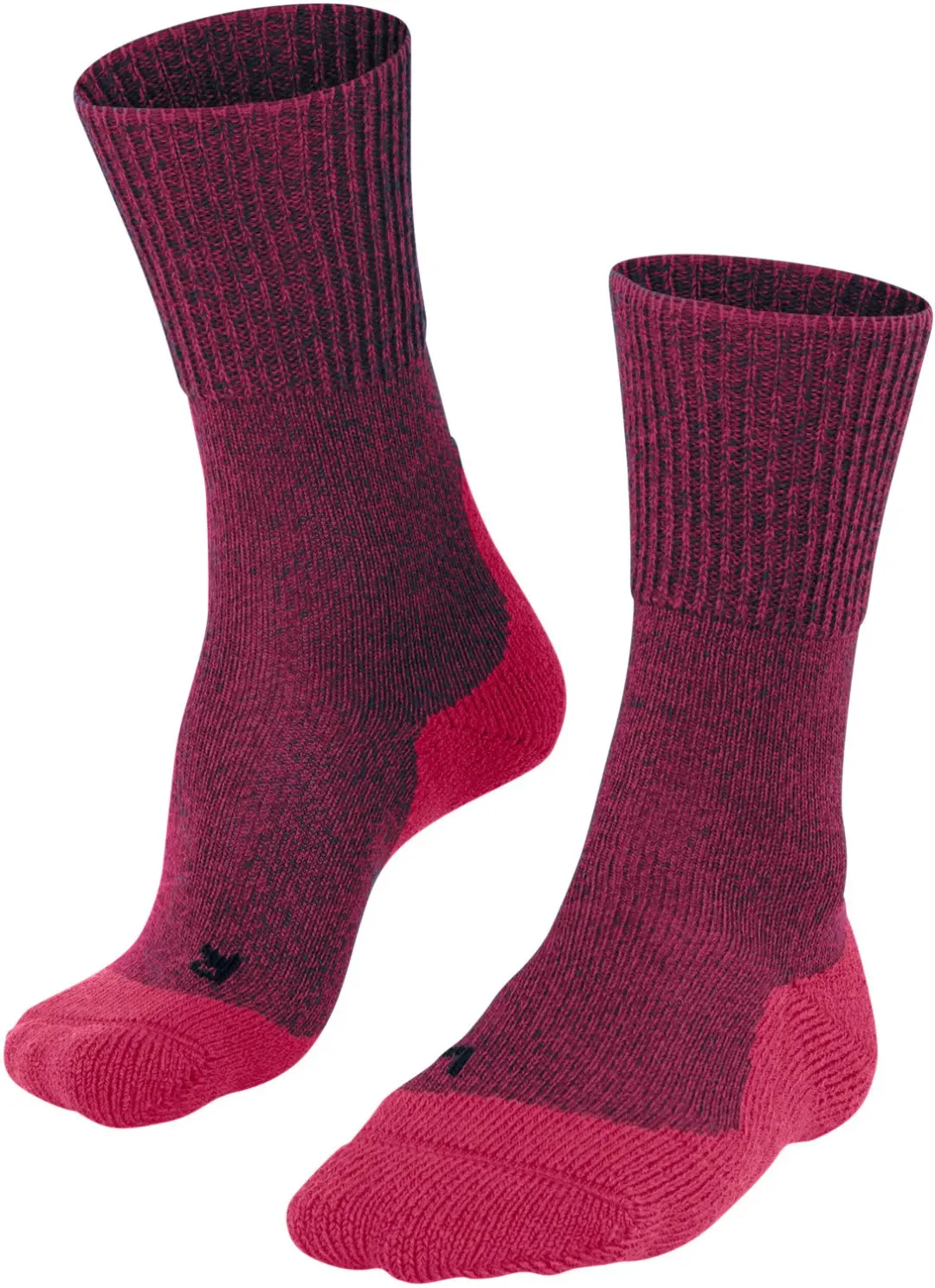 FALKE TK1 Wool anti-blaar dik wol functioneel materiaal wandelsokken dames roze