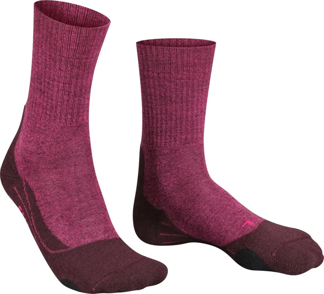 Falke TK2 Wool Damessokken - Rood - Maat 41-42 - afbeelding 6 van 6