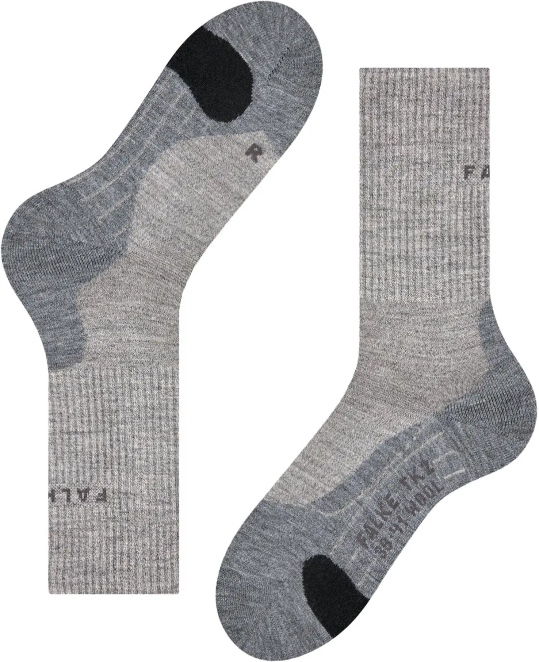 FALKE TK2 Wool Wandelsok Dames - Beige - afbeelding 2 van 6