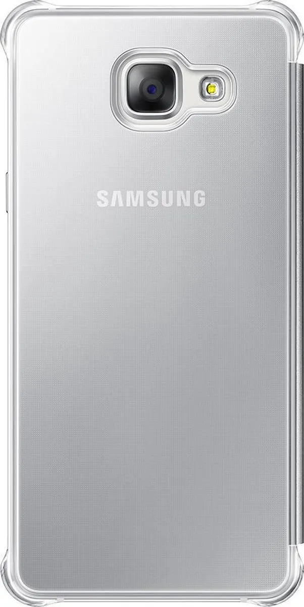 Samsung Clear View Cover EF-ZA510CSEGWW - Zilver - Galaxy A5 2016 - afbeelding 4 van 5